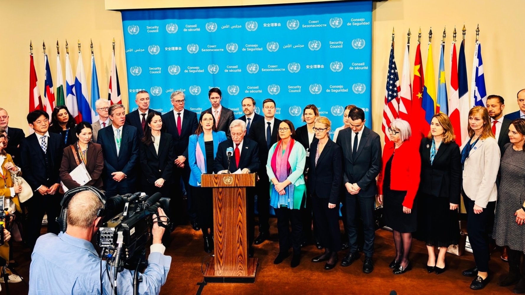 Yuriko Backes à la 70ᵉ session de la Commission de la condition de la femme