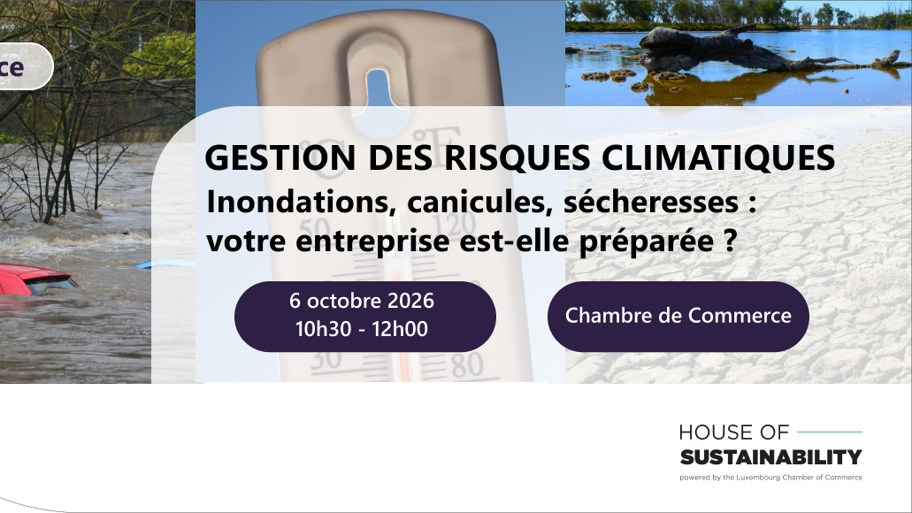 Gestion des risques climatiques - : votre entreprise est-elle préparée ?