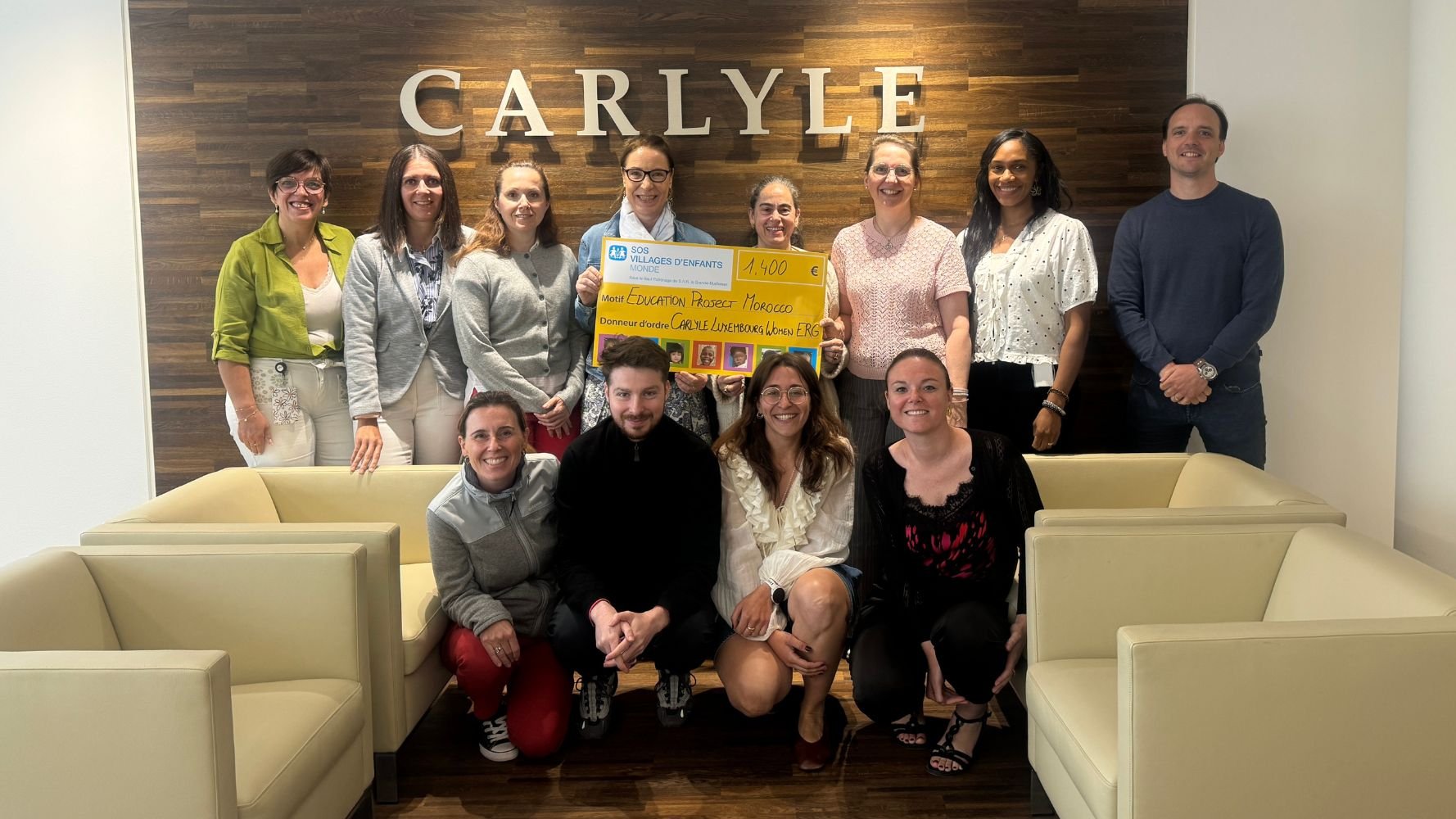 Des pauses déjeuners pour la bonne cause chez Carlyle Luxembourg
