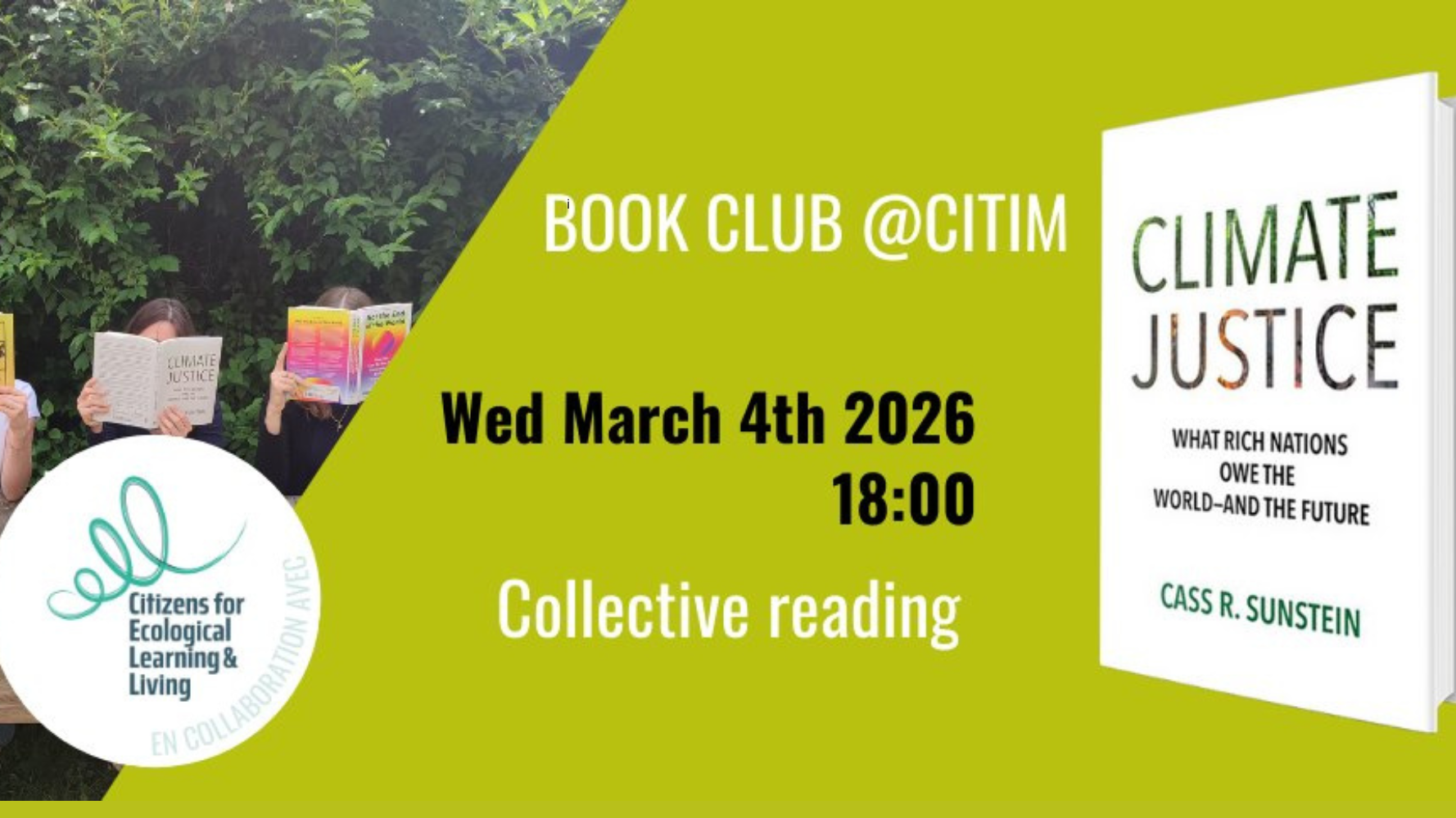 Climate Justice Book Club : A new book to read