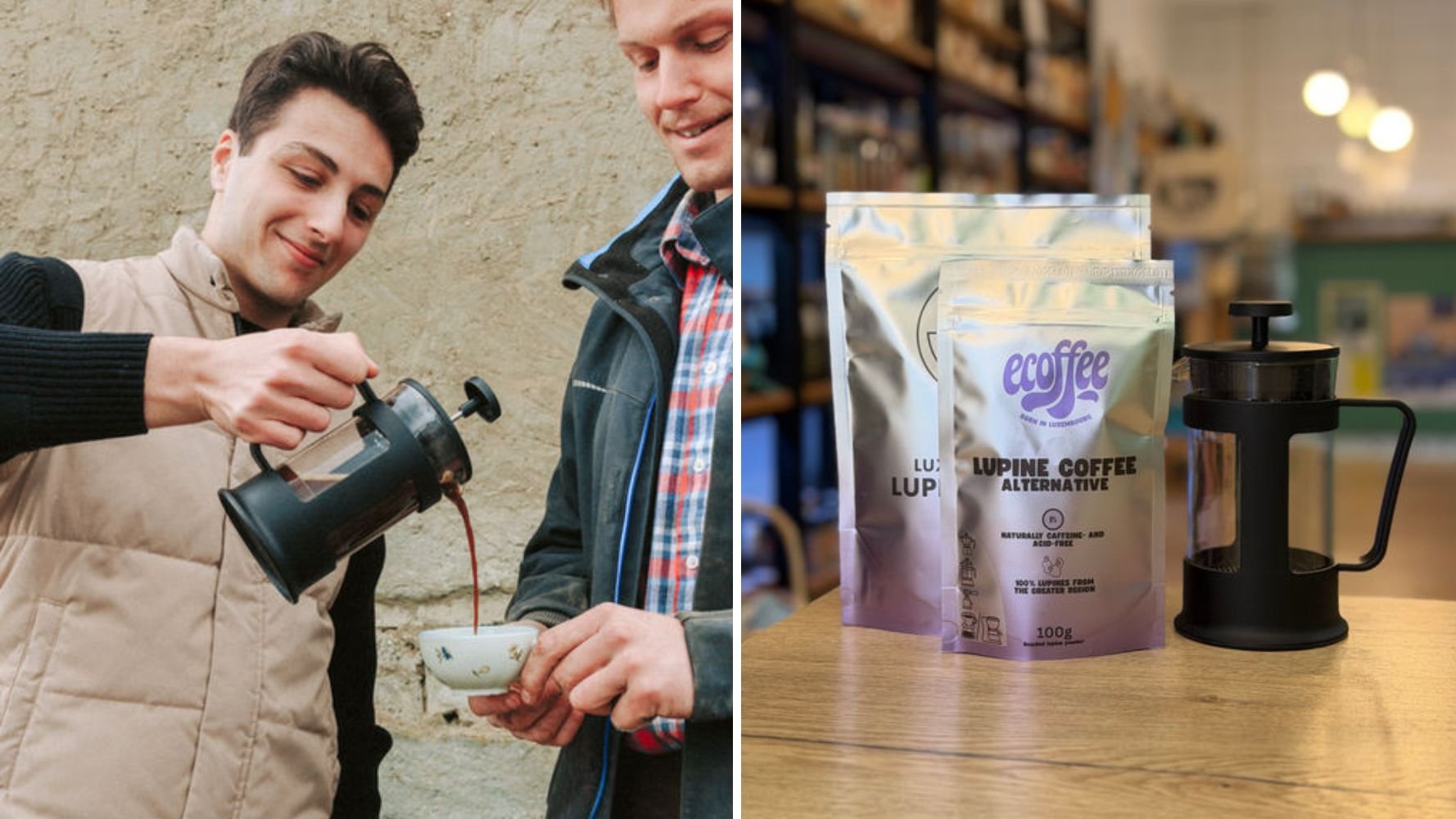 Ecoffee, le lupin luxembourgeois comme alternative au café