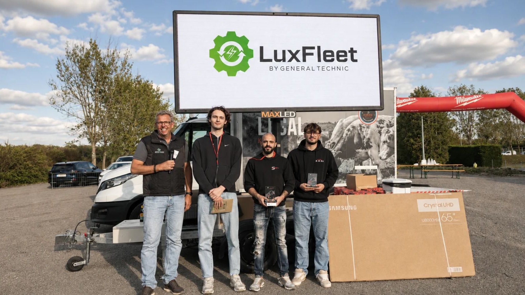 LuxFleet x Milwaukee : 150 clients réunis pour une journée dédiée à l'outillage
