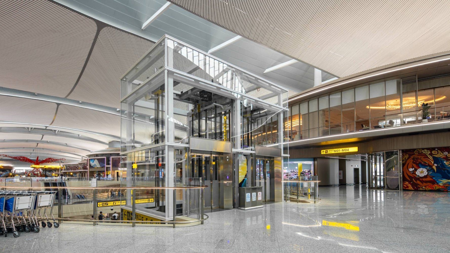 TK Elevator enhances mobility at Chongqing's new satellite terminal