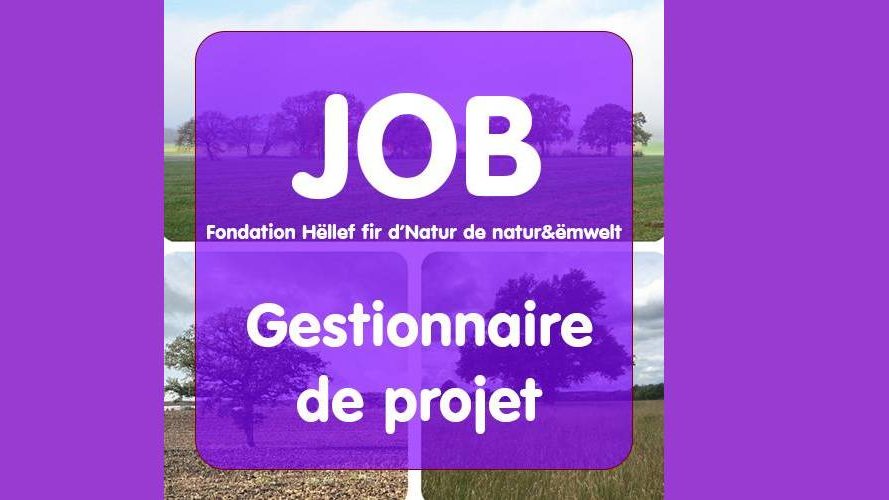 natur&ëmwelt a.s.b.l. recrute !