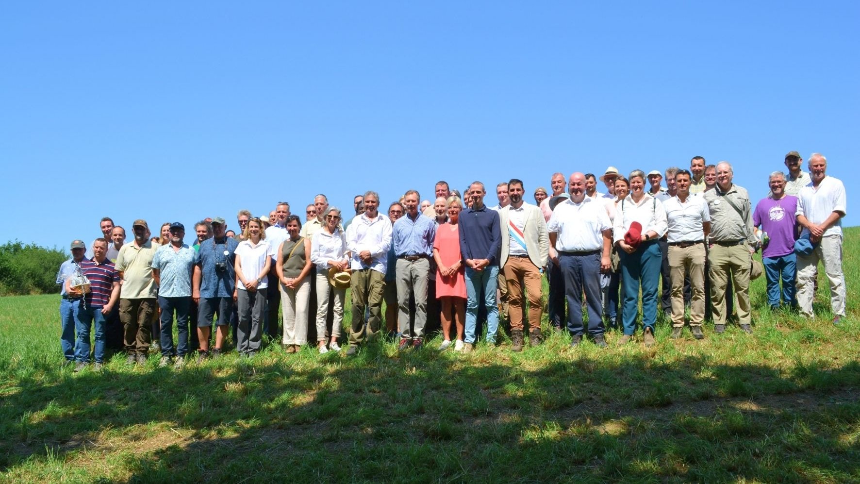 natur&ëmwelt et la Fondation Hëllef fir d'Natur accompagnent le Grand-Duc à Surré