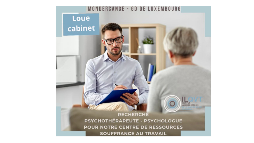 Psychothérapeute ou psychologue diplômé (m/f) / ILQVT