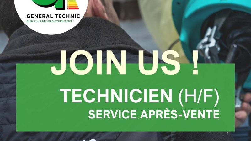 Technicien (H/F) / General Technic