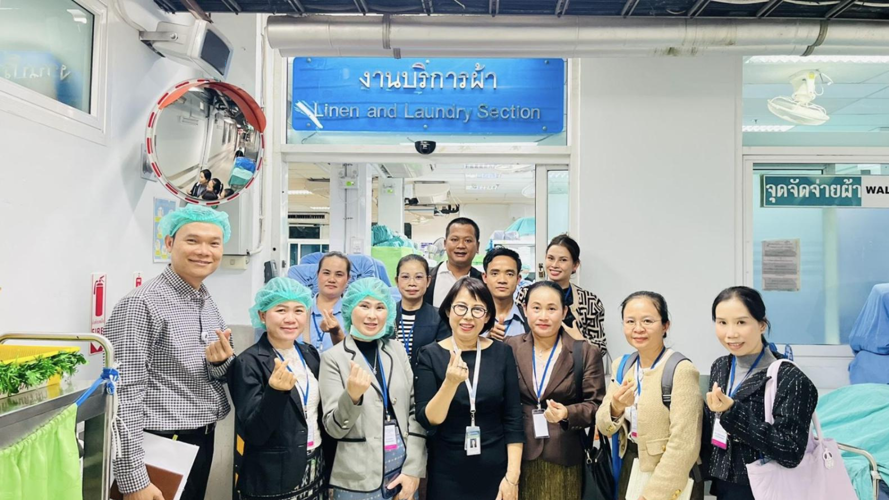 Luxembourg support boosts infection control skills in Lao hospitals