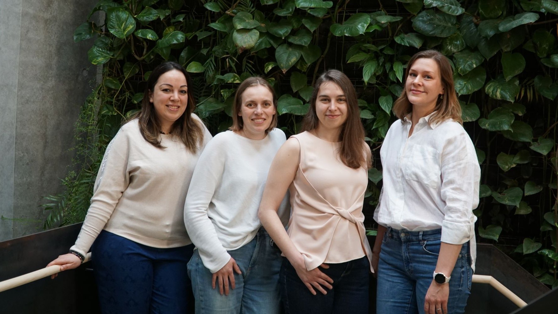 Quatre femmes, quatre matériaux