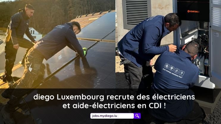 Poste d'électricien (m/f) / Diego