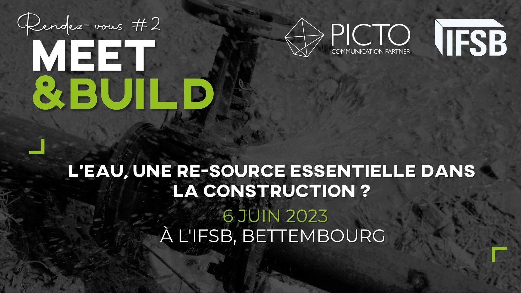 MEET&BUILD - L'eau, une re-source essentielle dans la construction ?