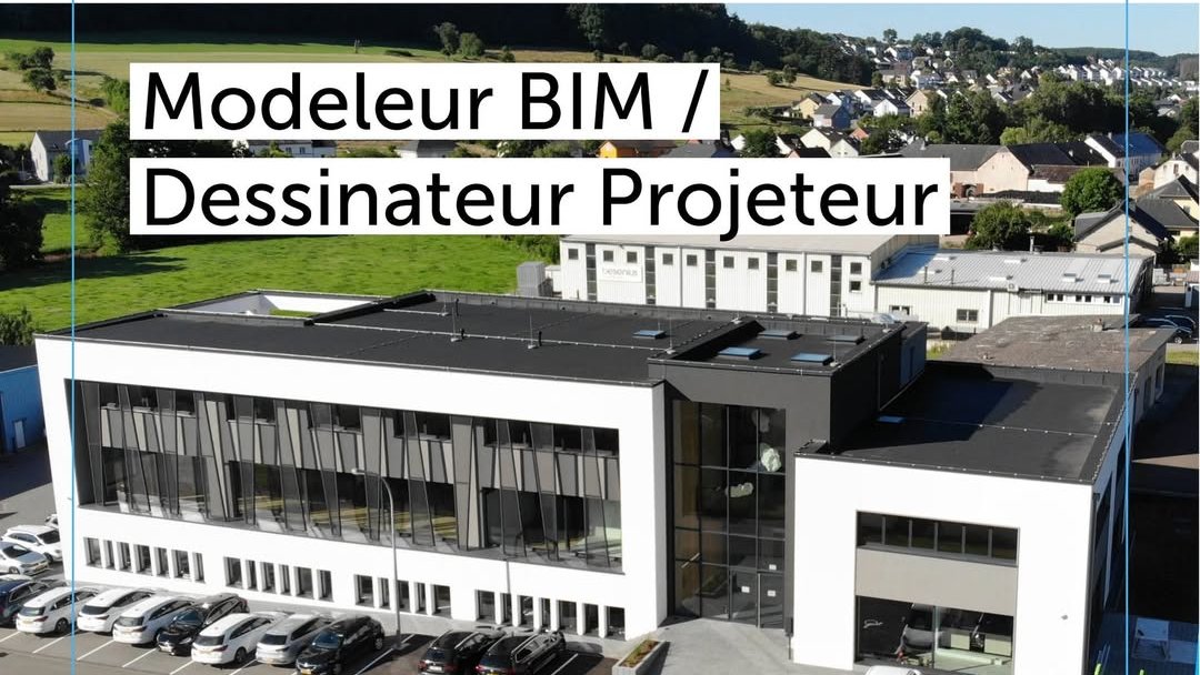Modeleur BIM / Dessinateur Projeteur (M/F)