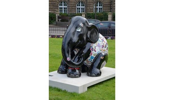 Valentin, l'éléphant de PwC Luxembourg