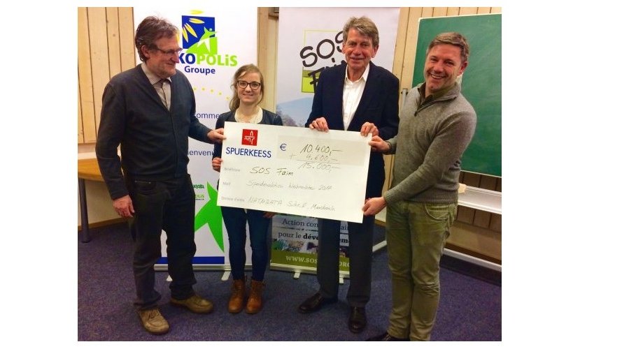 Naturata collecte 15.000 € au profit de SOS FAIM !