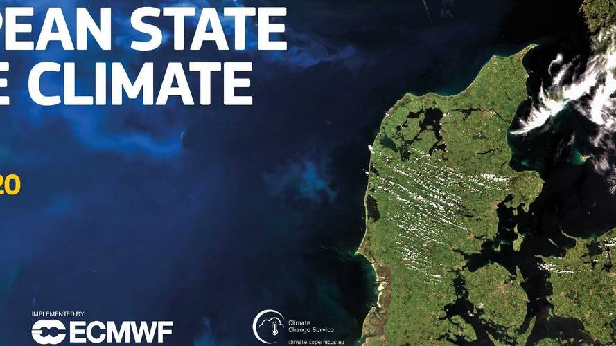L'état du climat européen en 2020 : températures et pluies records, CO2 en hausse