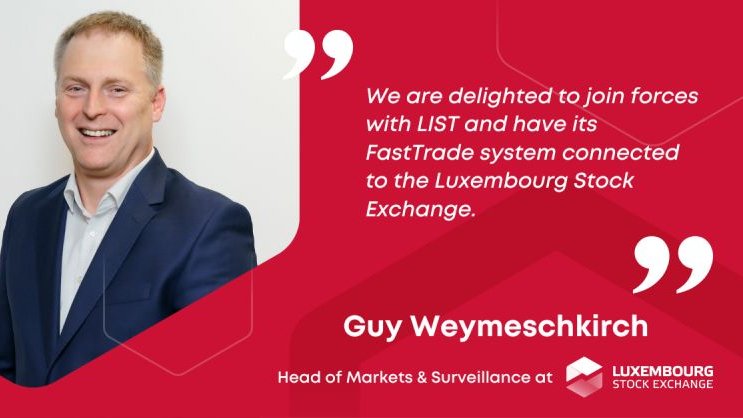 ION-owned LIST connects FastTrade electronic trading system to the LuxSE