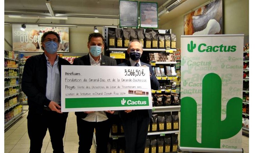 Les Chouchous du Cœur rassemblent 3 566,50 € en faveur de l'initiative « Stand Speak Rise Up ! »