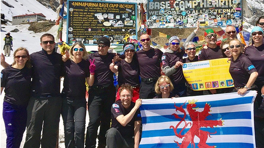 Népal Challenge 2017 : Plus de 60.000€ pour les Villages d'Enfants SOS de Kavre et de Jorpati