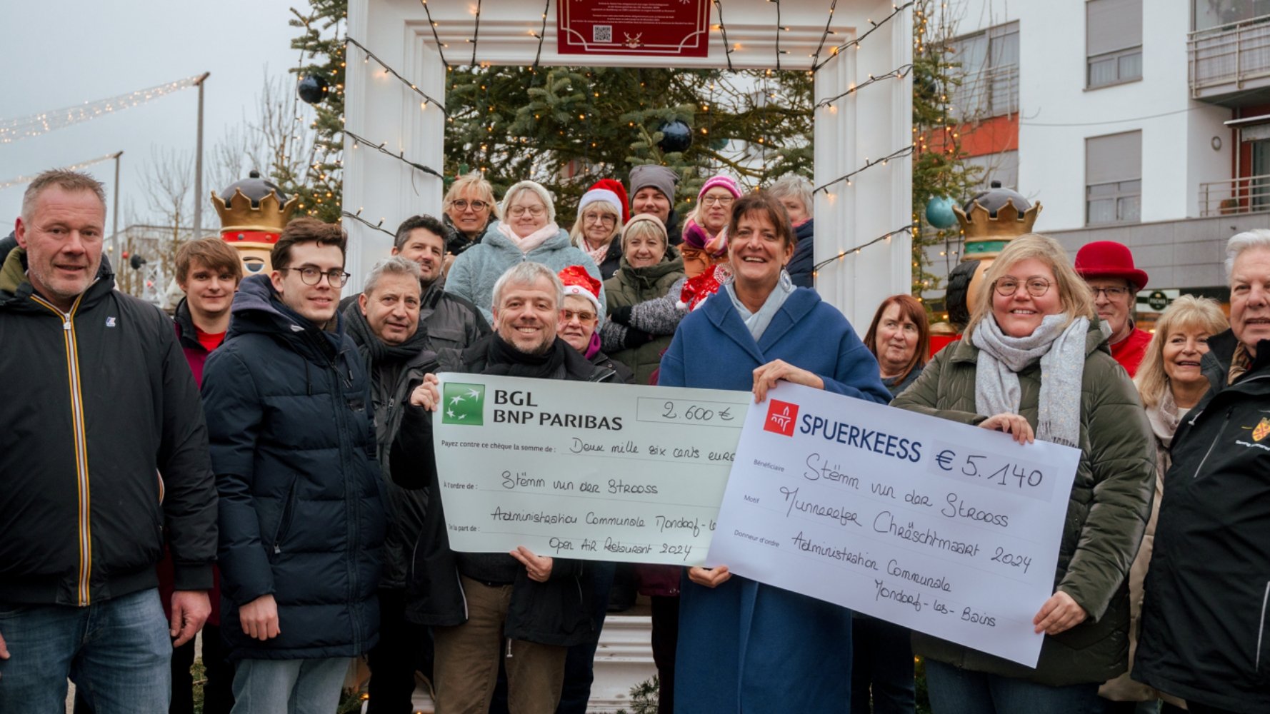 Solidarité et générosité : la Stëmm vun der Strooss soutenue avec cœur