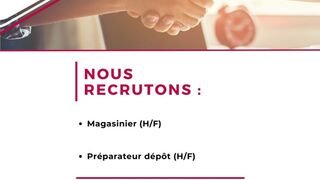 Préparateur dépôt (m/f) / Polygone