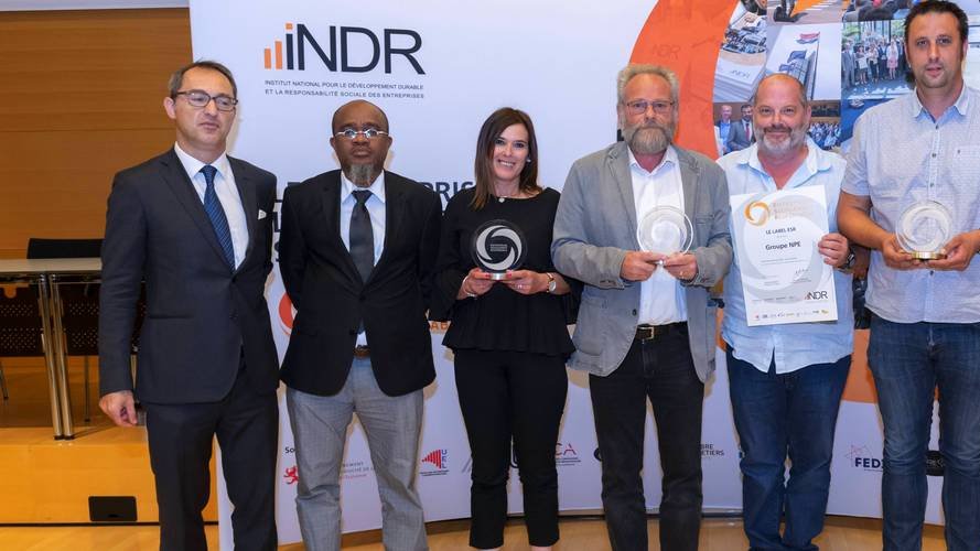 Label ESR : NPE emploie du personnel en insertion