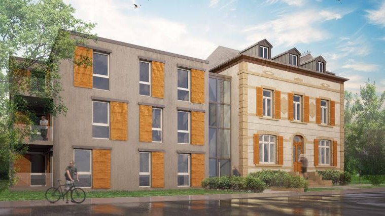 Inauguration d'un projet de rénovation d'une maison de maître à Useldange