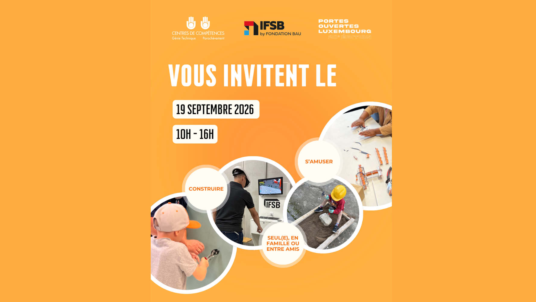 Journées Portes Ouvertes : Centres de Compétences & IFSB