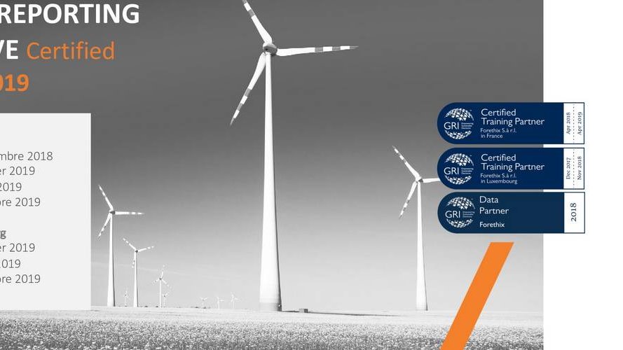 Agenda 2019 des sessions de formation au GRI Certified Training Program au Luxembourg