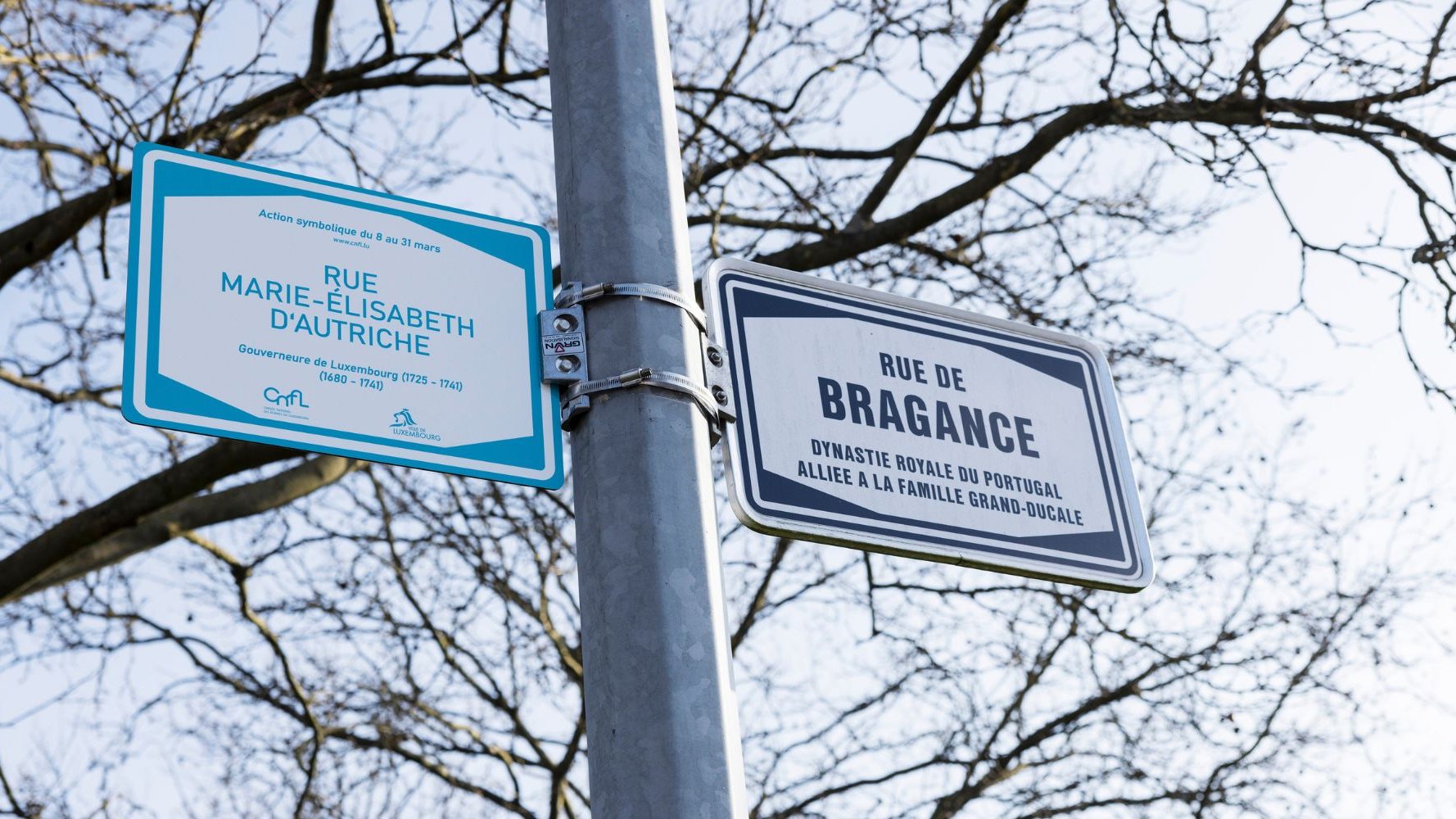 Affichons l'égalité, la Ville de Luxembourg renomme des rues avec des noms de femmes illustres