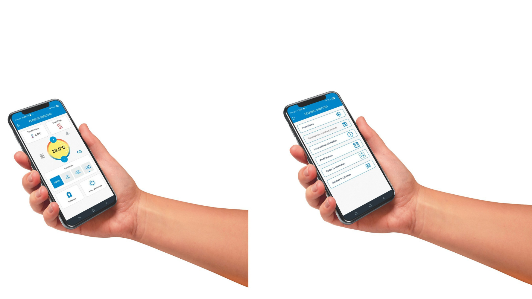 SAUTER lance son application smartphone pour le régulateur ECOS 501
