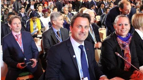 Xavier Bettel et Carole Dieschbourg à la 21e conférence sur le climat à Paris