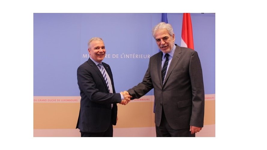 Entrevue de Dan Kersch avec le commissaire européen Christos Stylianides