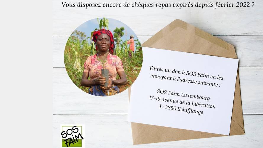 Faites un don grâce à vos chèques repas expirés