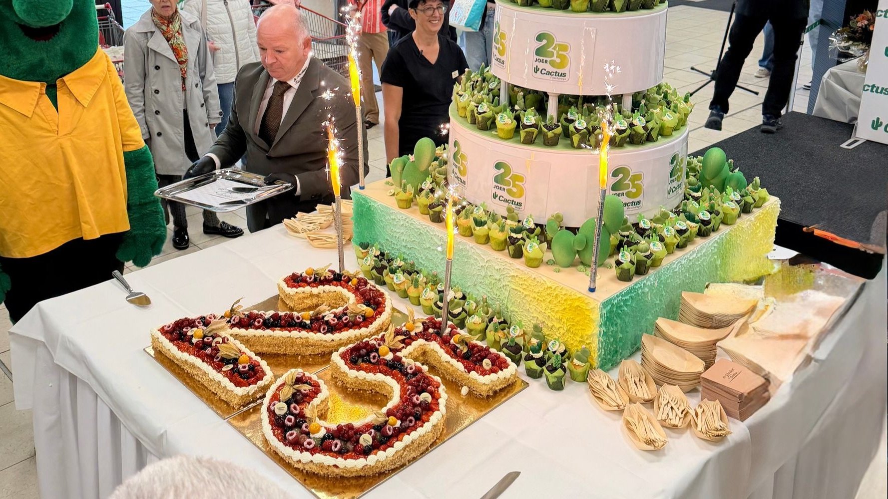 Cactus Bascharage fête 25 ans de proximité commerciale