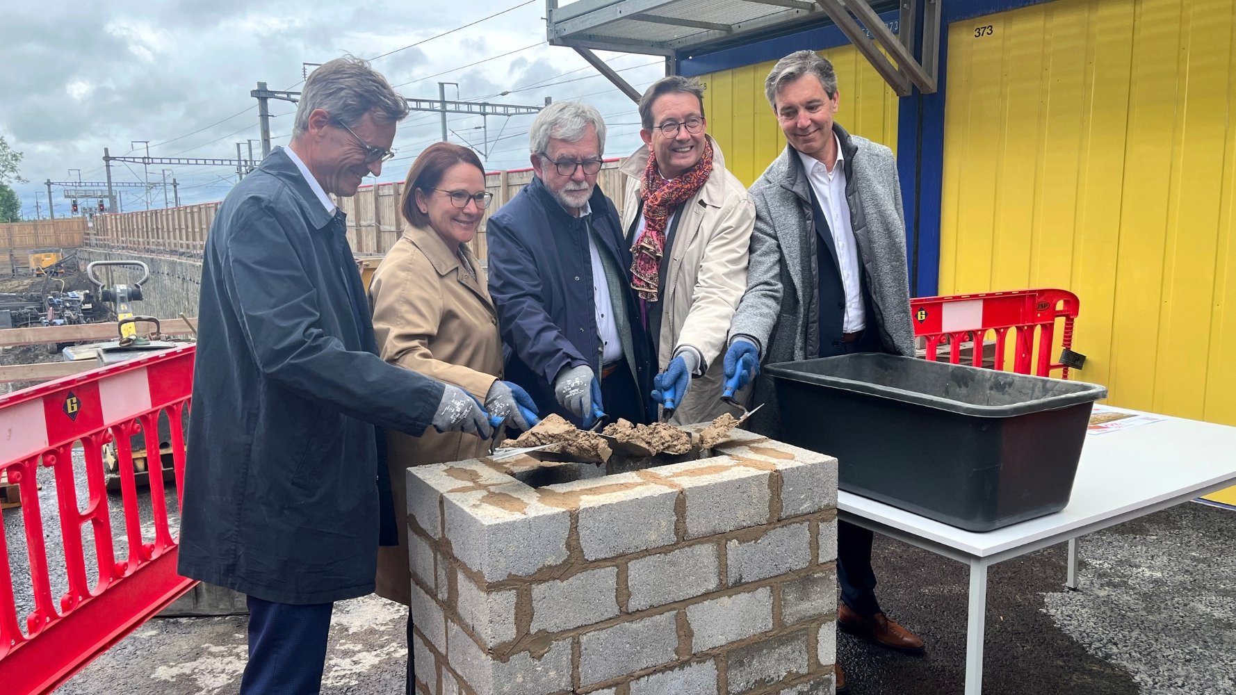 La construction du futur Centre de Formation des CFL a commencé