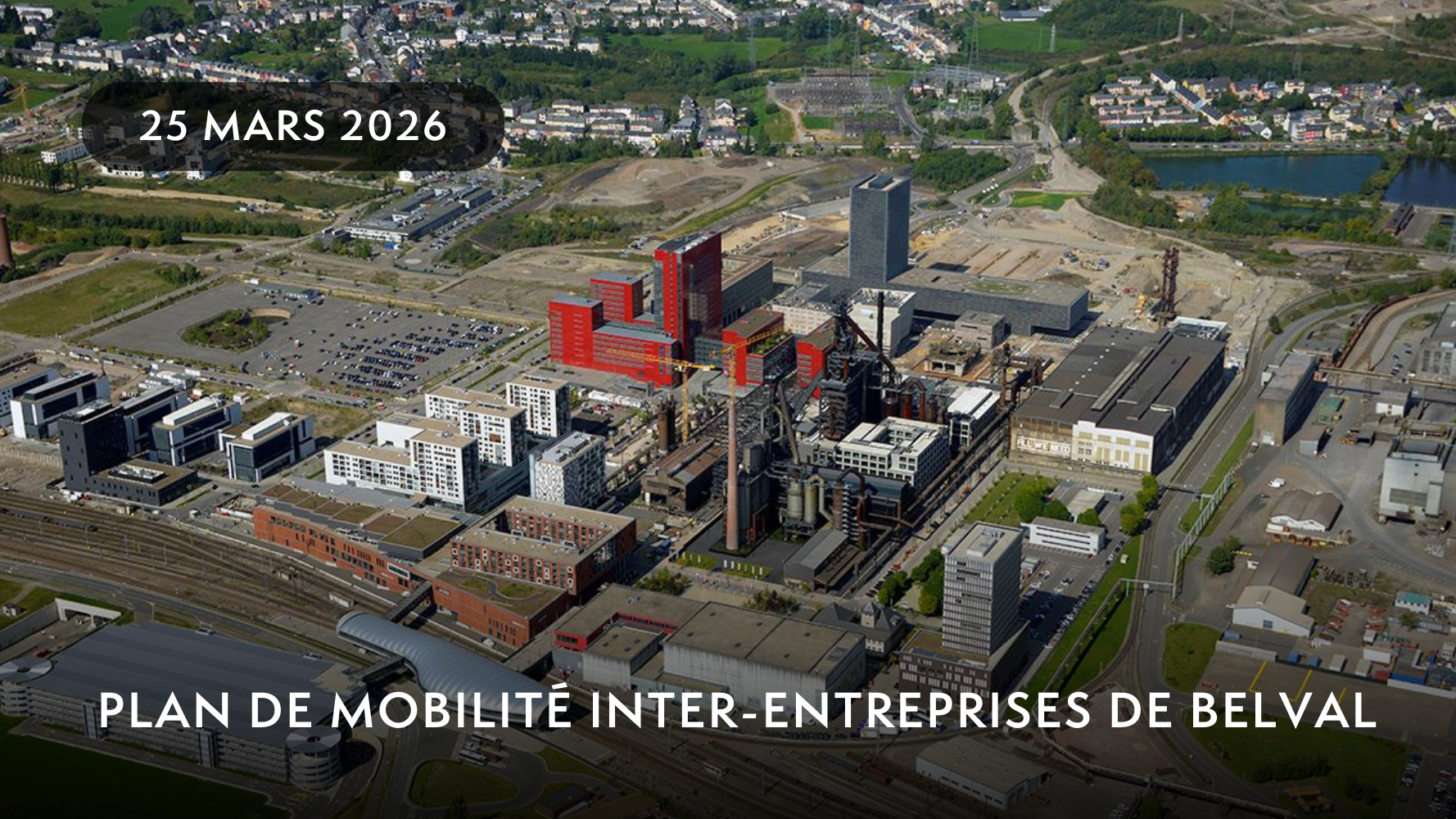 Plan de Mobilité Inter-entreprises de Belval : webinaire de restitution