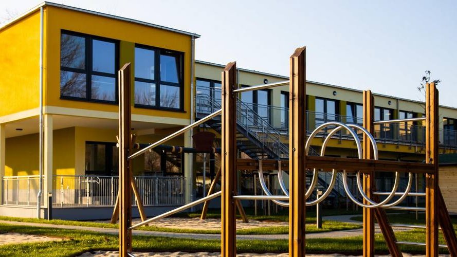 La structure d'accueil de jour pour enfants « Käthe Kollwitz », la plus moderne de la région