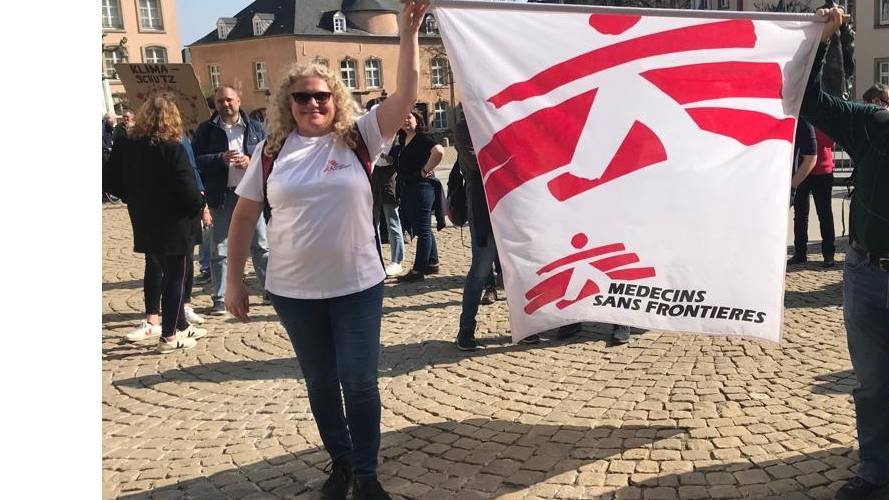 Médecins Sans Frontières avec Youth for Climate Luxembourg