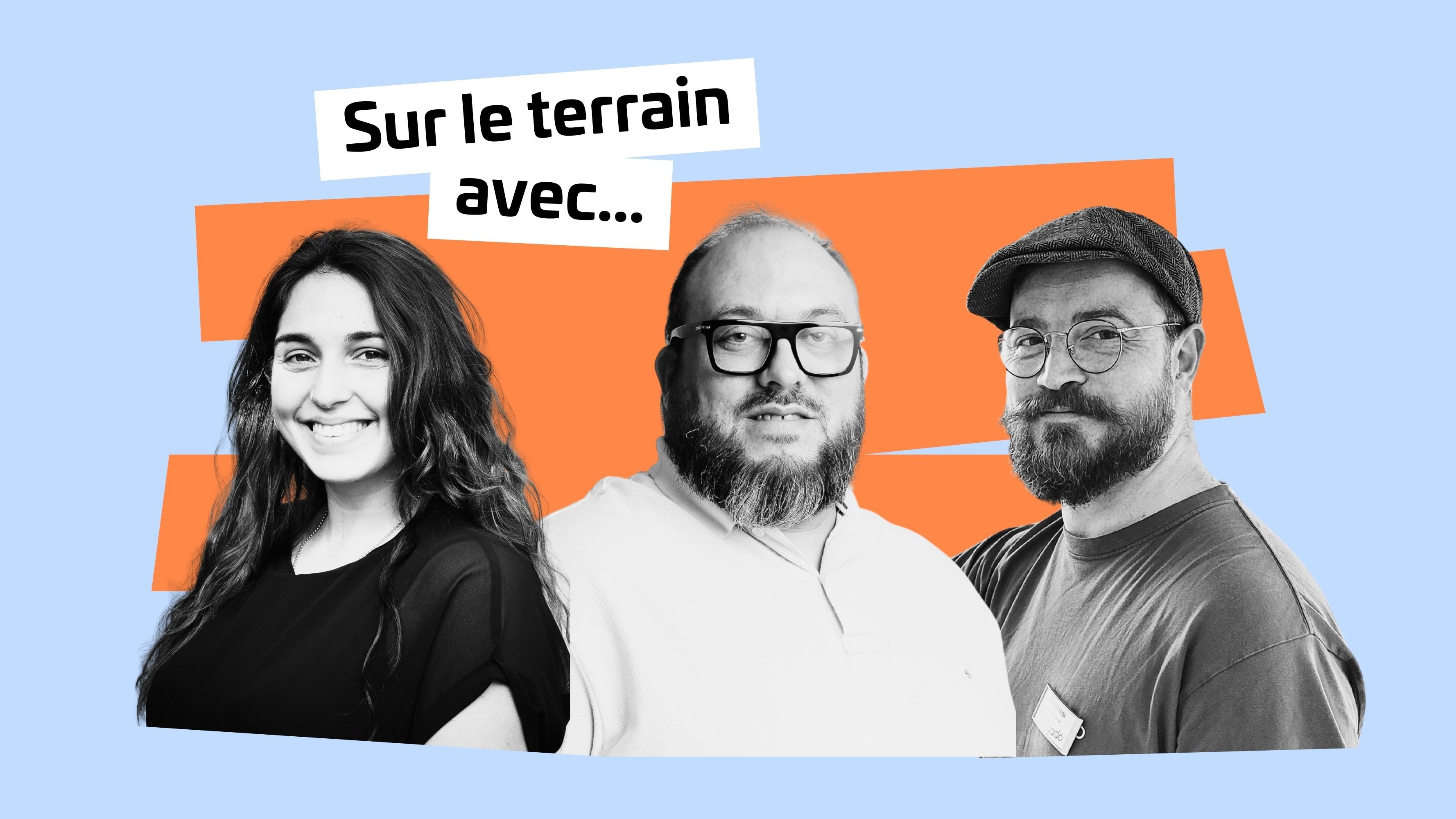 Trois éducateurs du secteur social