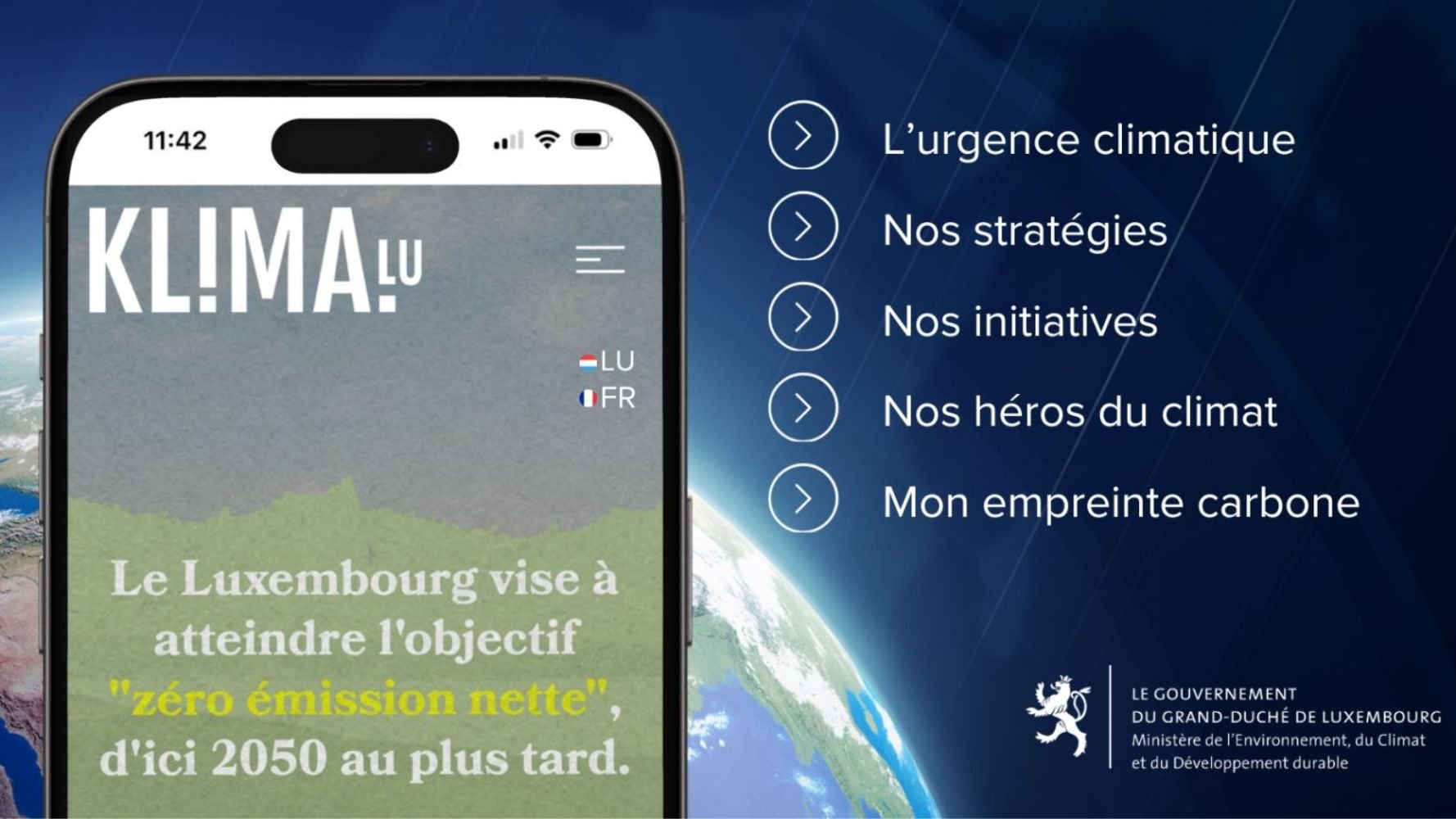 Le site web www.klima.lu est désormais en ligne