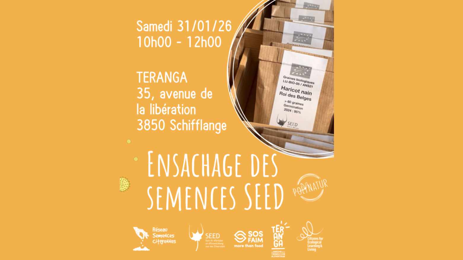 Mise en sachets de semences SEED