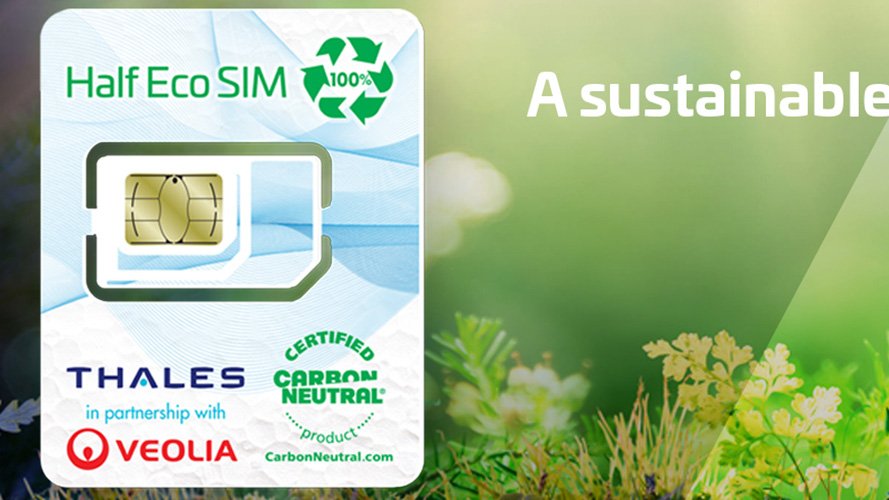 Création d'une carte SIM en plastique recyclé