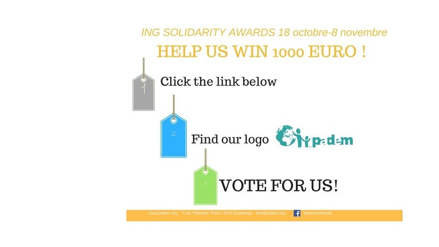 We are looking for you !!! Vote for us !