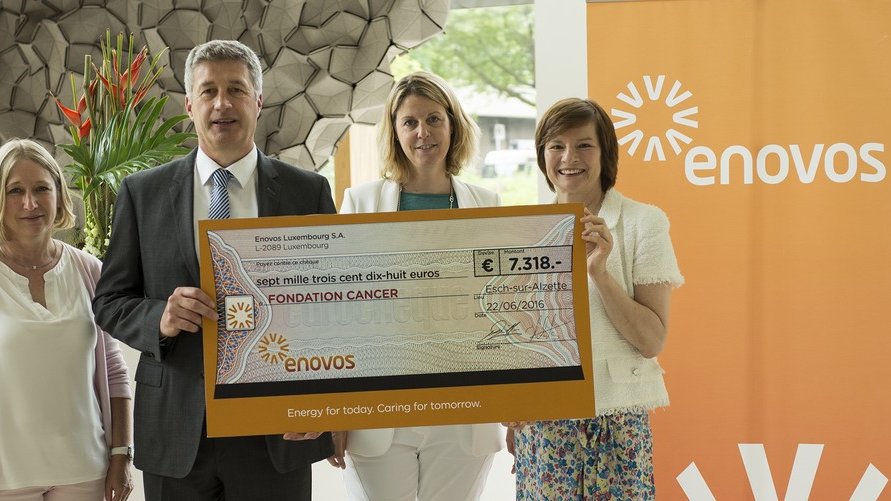 Enovos soutient la lutte contre le cancer