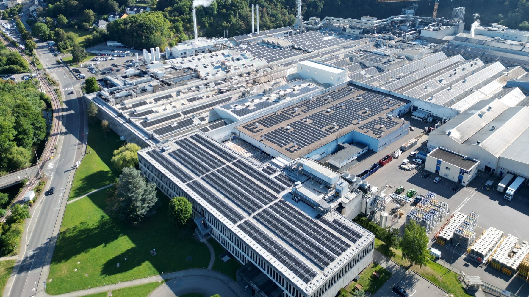 Goodyear et Enerdeal inaugurent un projet solaire à Colmar-Berg