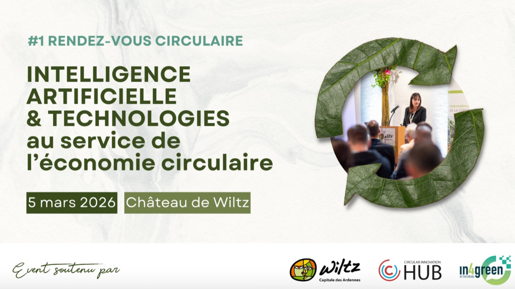 Intelligence artificielle & Technologies au service de l'économie circulaire