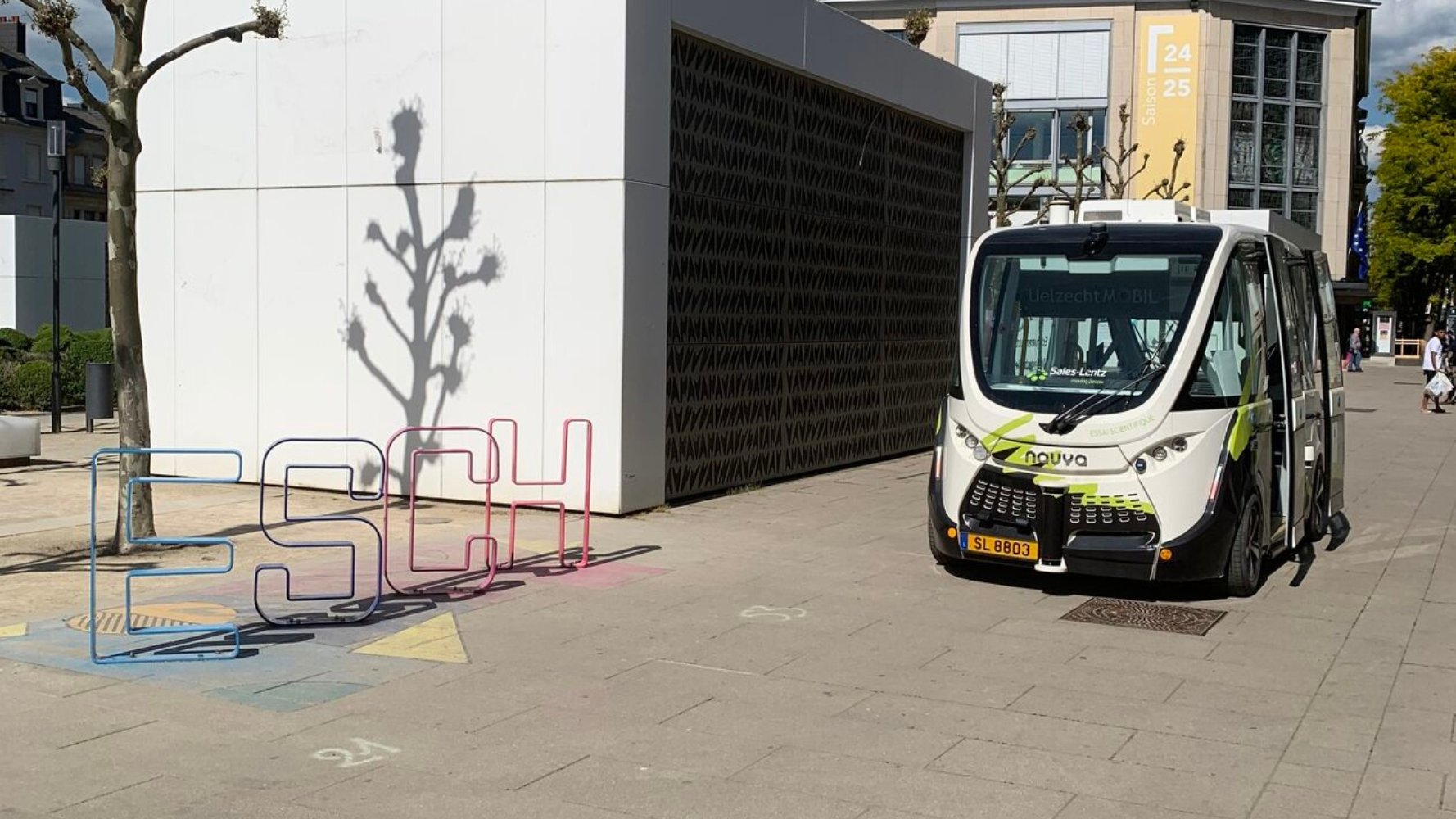 Record battu pour Uelzecht MOBIL, la navette autonome d'Esch-sur-Alzette