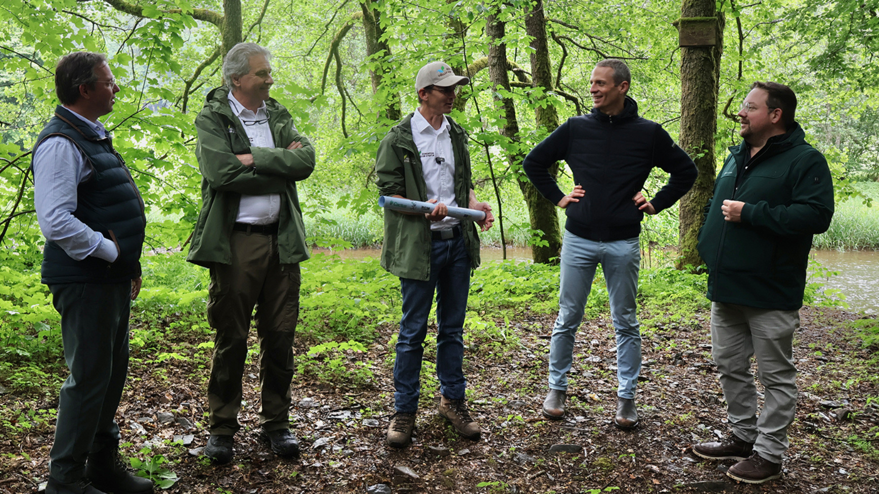 SAR Le Grand-Duc Guillaume à la rencontre des gardiens de la vallée de l'Our