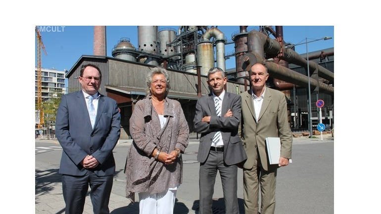 Maggy Nagel a rencontré le nouveau directeur du Fonds Belval