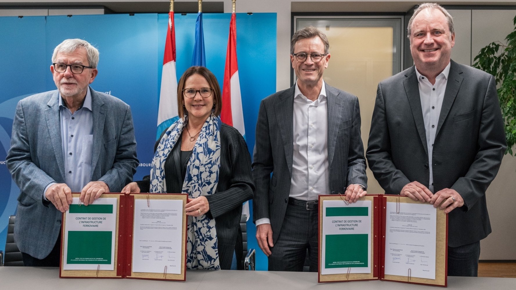 L'État renouvelle le contrat de gestion du réseau ferré par les CFL pour 15 ans